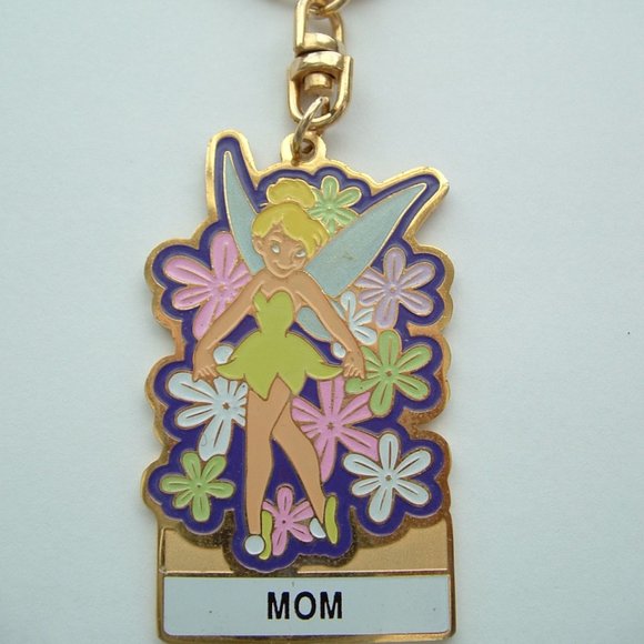 Tinker Bell Key Fob Disney Key Fob Tag VTG - Picture 5 of 6